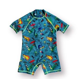 F&F Dinosaur 🦖 Rashguard Size 12-18 Months
